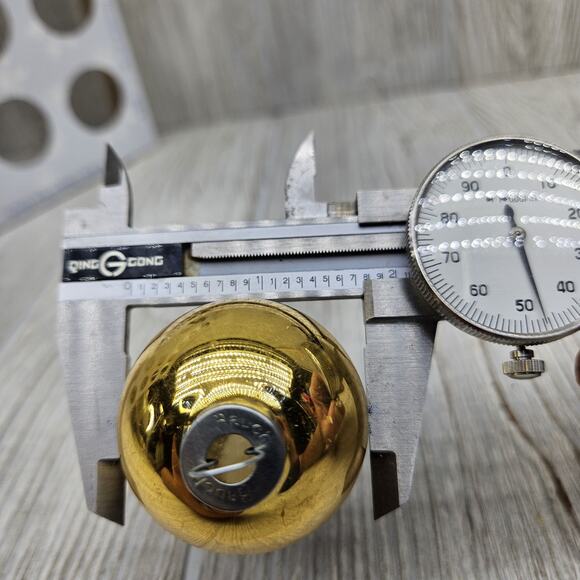 Vintage Rauch Holiday Classics Gold Glass Ornaments Set of 20 Christmas USA Made - Picture 3 of 6